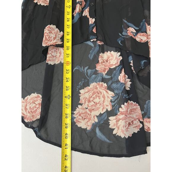 Romance Cottage Boho Fairy Grunge Whimsigoth Sheer Floral Doll Dress 1 Victorian - Picture 14 of 15